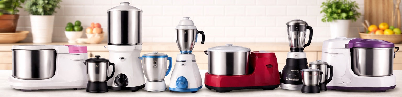 Wet grinder and mixer grinder banner – Indian Cooking Mart
